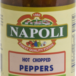 HOT CHOPPED CHERRY PEPPERS 12/12oz