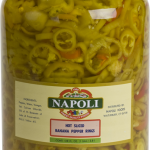 BANANA PEPPERS HOT SLICED 4/GAL