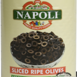 SLICED SPANISH RIPE OLIVES BLACK 6/10