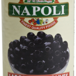 PITTED BLACK RIPE OLIVES LARGE 24/14OZ