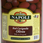 CERIGNOLA RED OLIVES 70/90CT 2/4.2LB