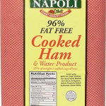 NAPOLI SQUARE COOKED HAM 10% 2/14LB