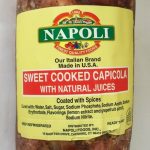 SWEET CAPICOLA COOKED-NAPOLI 2/5LB