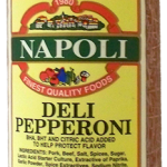 SANDWICH DELI PEPPERONI-NAPOLI 3/3LB