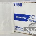 DRY WAX SANDWICH BAG 6″x1″x7″ 6/1M