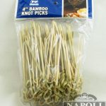 BAMBOO KNOT PICKS 4″ #R803 10/100CT