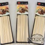 SKEWER BAMBOO 10″ WOOD 12/10/100CT