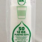 FK 12OZ PLASTIC TRANSLUCENT CUP 1000CT