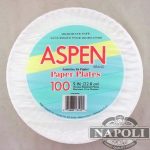 9″ PAPER PLATES COATED EX-HVY 10/100PK