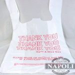 PLASTIC WAVE TSACK SHOPPING BAG 500CT