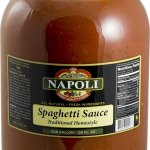 SPAGHETTI SAUCE-NAPOLI 4/GALLONS